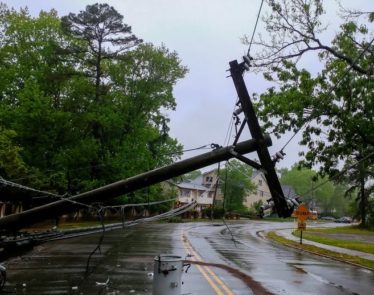 Hurricane damage and insurance